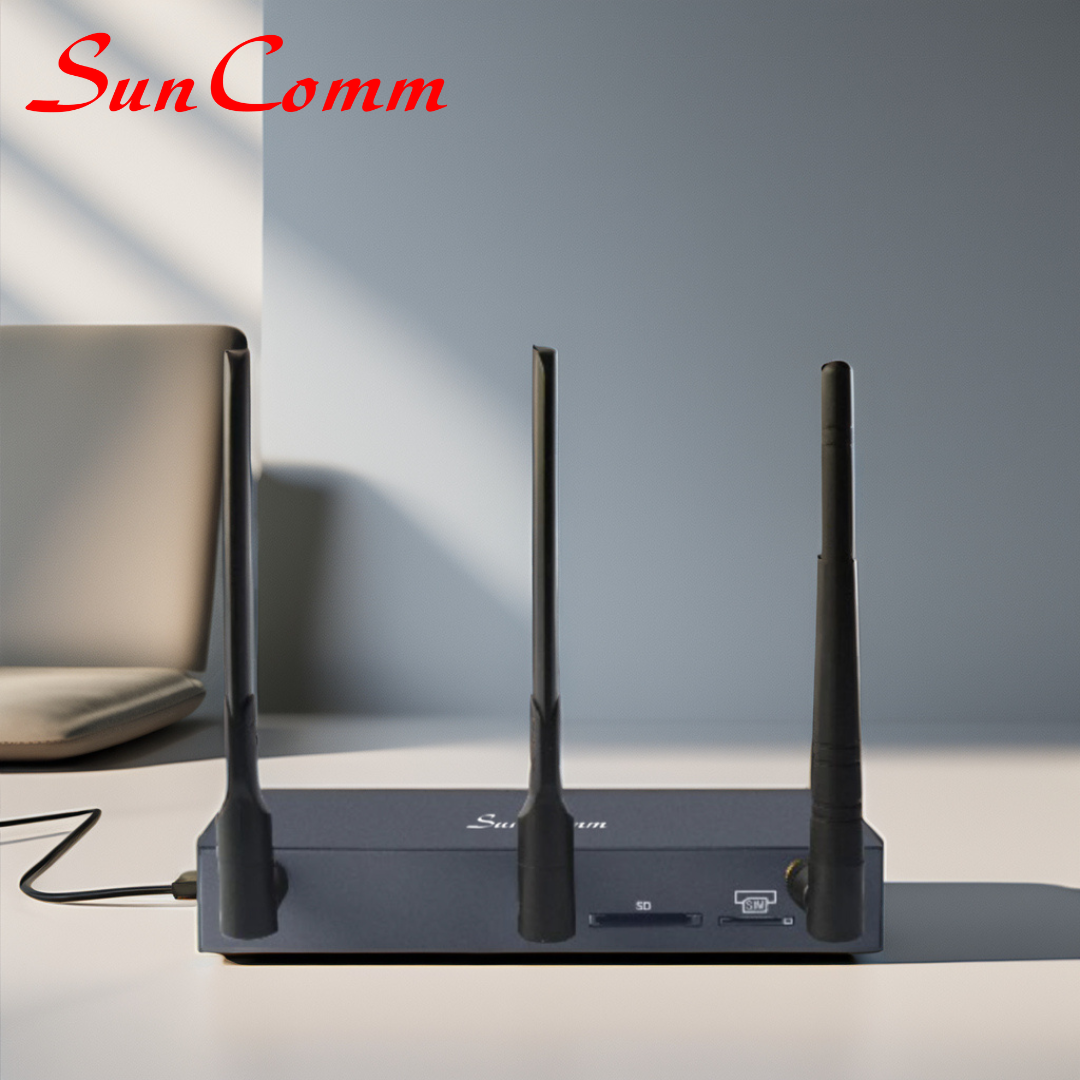SC-211-WA4G 4G LTE VoIP Gateway with FXS FXO Ports and SIM Card | SunComm